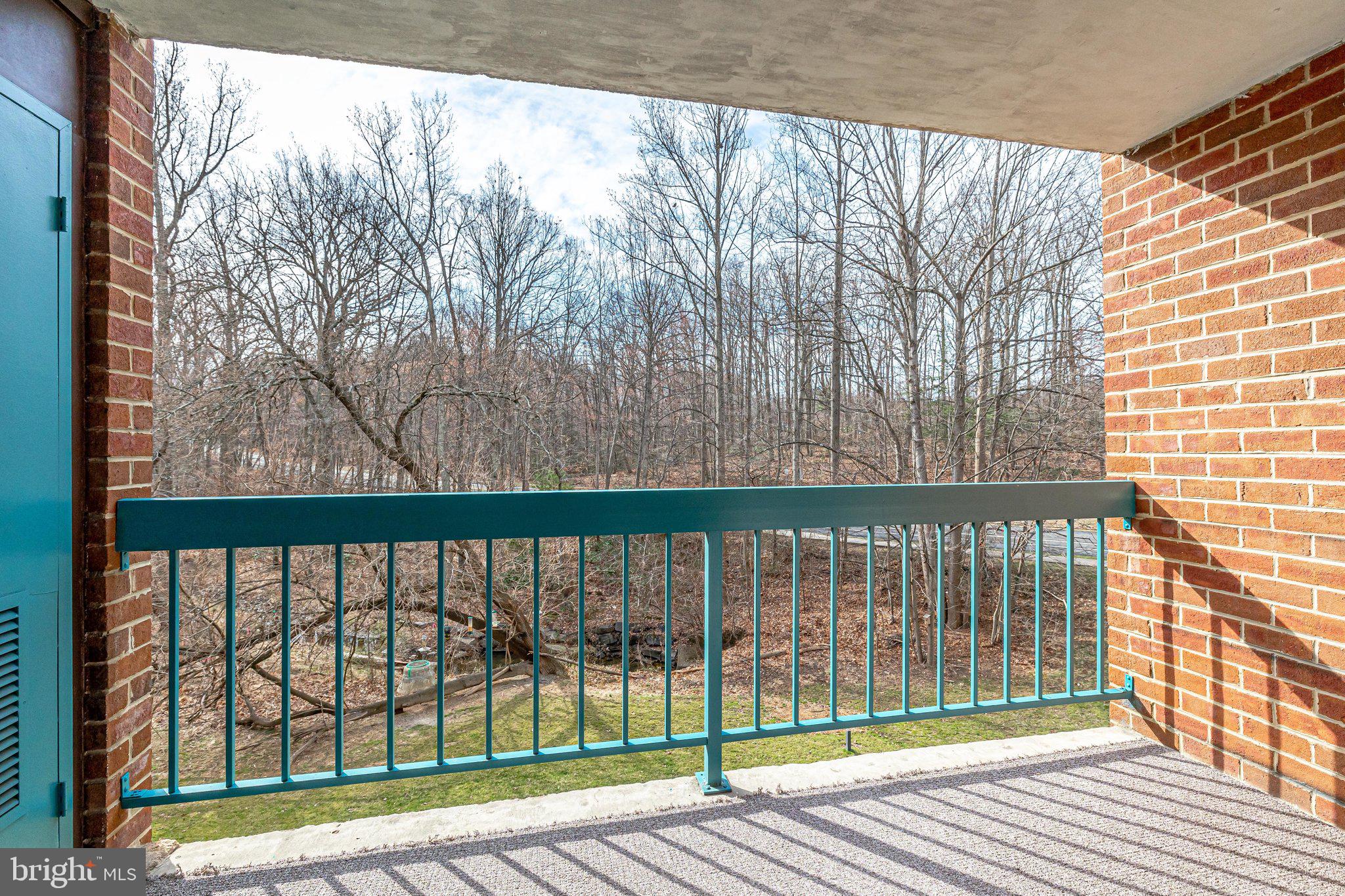 11843 Shire Court, Unit 22C Reston, VA 20191 - Photo 20 of 28 Private Balcony with Trees Behind