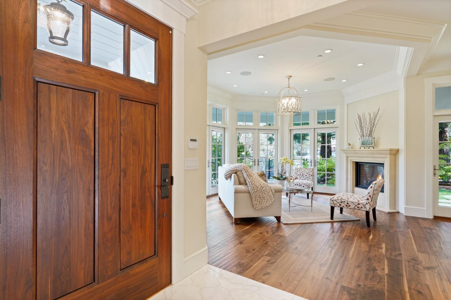 88 Warren Road San Mateo, CA 94401 - Photo 8 of 50 a living room with furniture and a fireplace