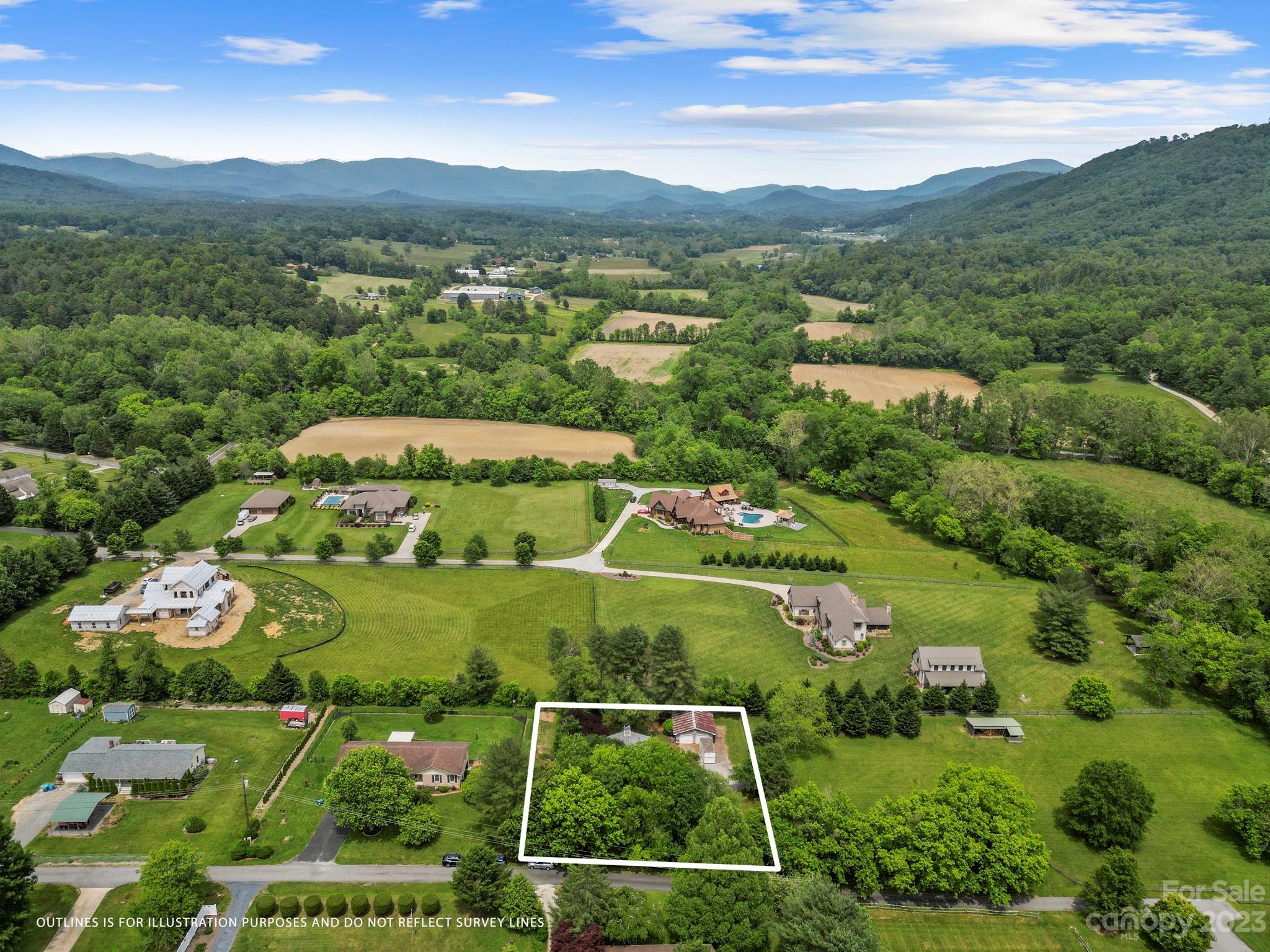 7 Quail Pointe Fletcher, NC 28732 - Photo 31 of 36 an aerial view of multiple house