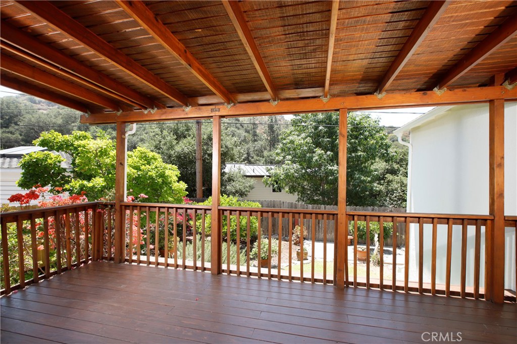1852 Alpha Road Glendale, CA 91208 - Photo 13 of 28 a roof deck with wooden floor