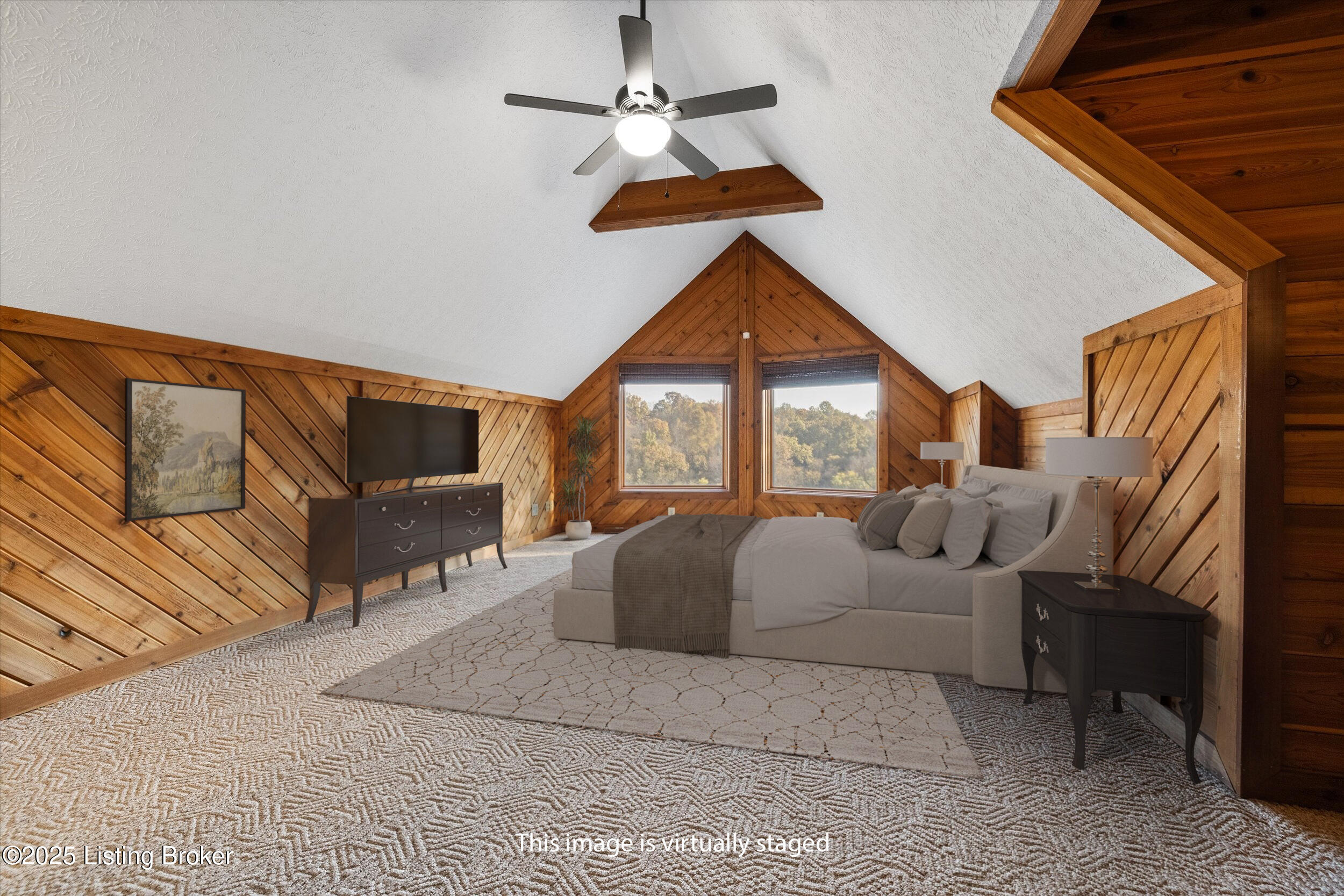 2392 Holt Ridge Road Bloomfield, KY 40008 - Photo 14 of 66 Primary Bedroom with fantastic views. Imagine waking up and being able to enjoy this view.