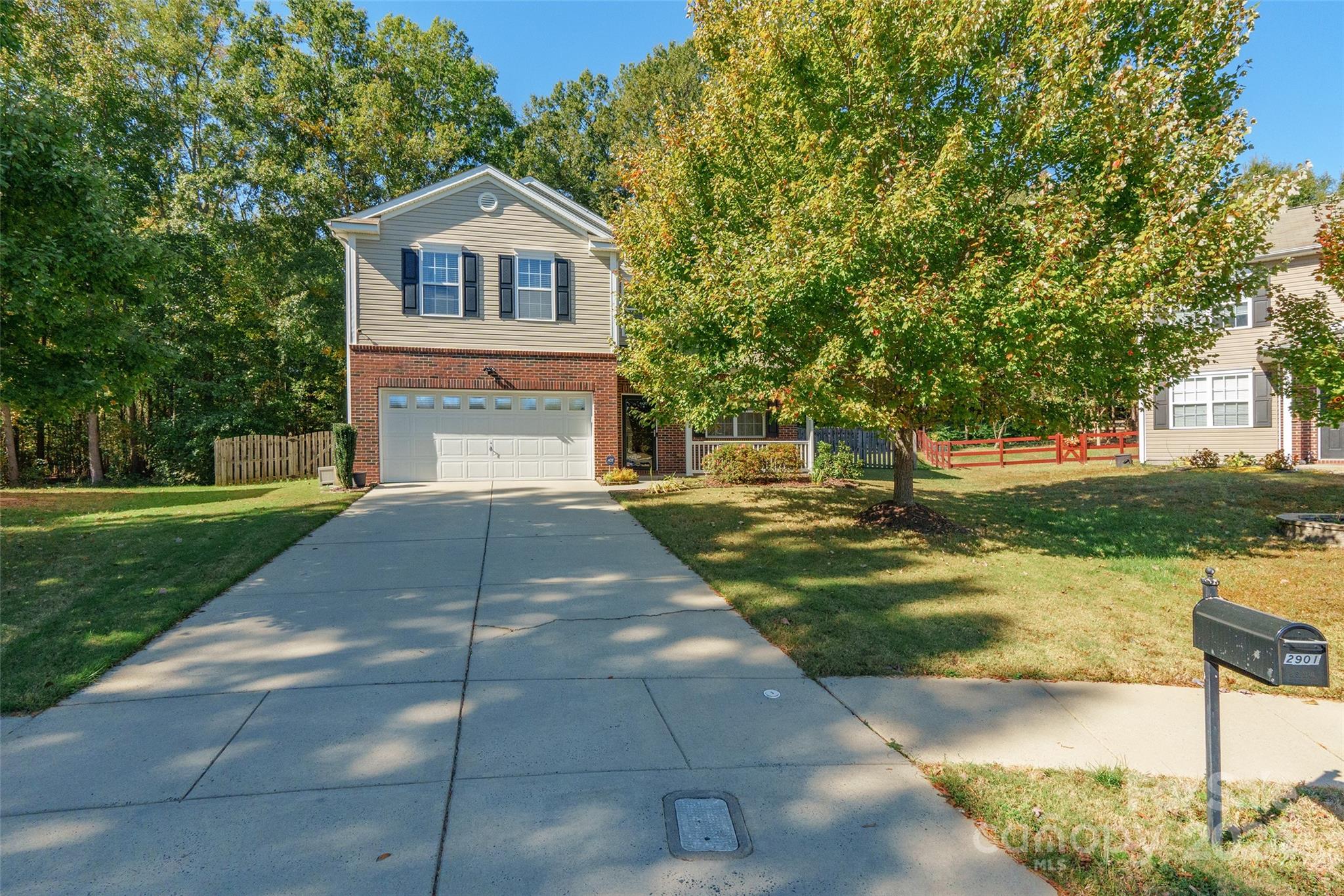 2901 Liddington Road Matthews, NC 28105 - Photo 2 of 37 a front view of a house with a yard