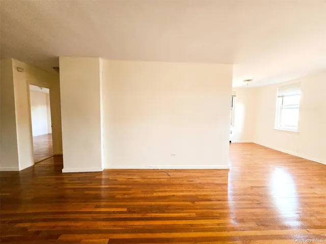 a view of an ocean & kitchen