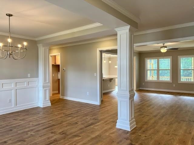 378 Lowery Lane Benson, NC 27504 - Photo 3 of 31 a view of empty room with wooden floor