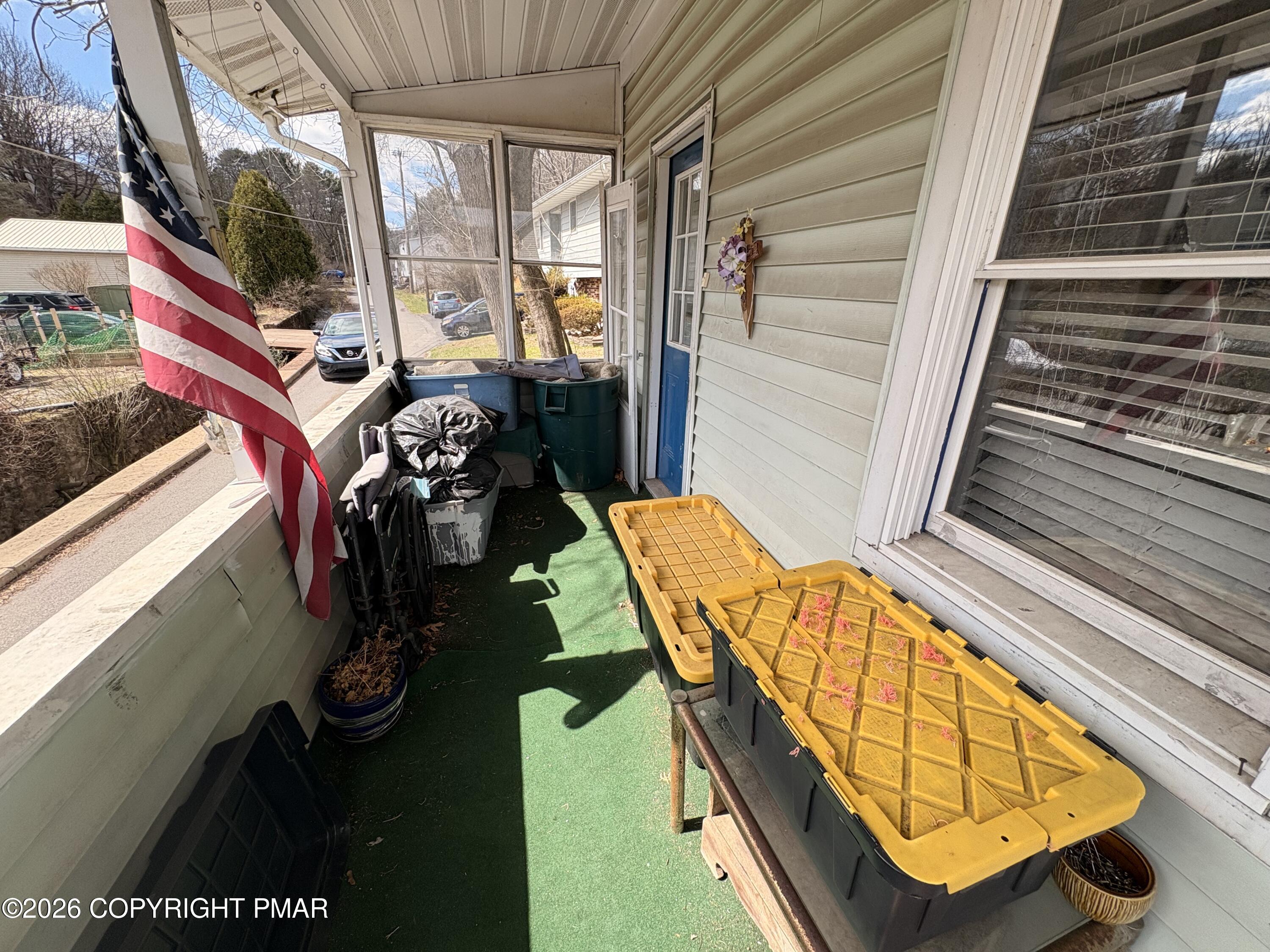 215 Doney Run Weatherly, PA 18255 - Photo 2 of 13 Front Porch