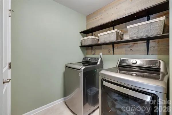 a view of storage and utility room