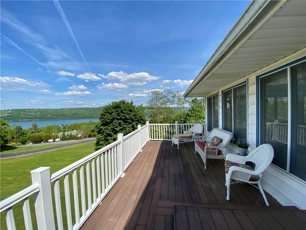 246 Lee Road Reading, NY 14891 - Photo 3 of 41 Trex Deck with Lake views