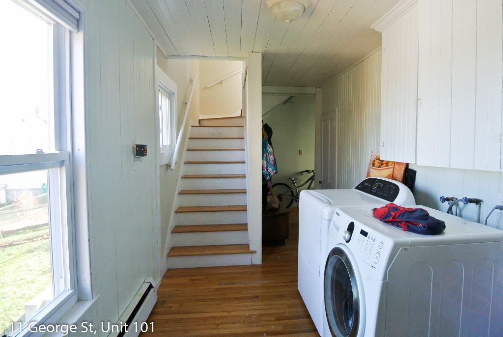 11 George Street Biddeford, ME 04005 - Photo 12 of 35 Hallway with Laundry area