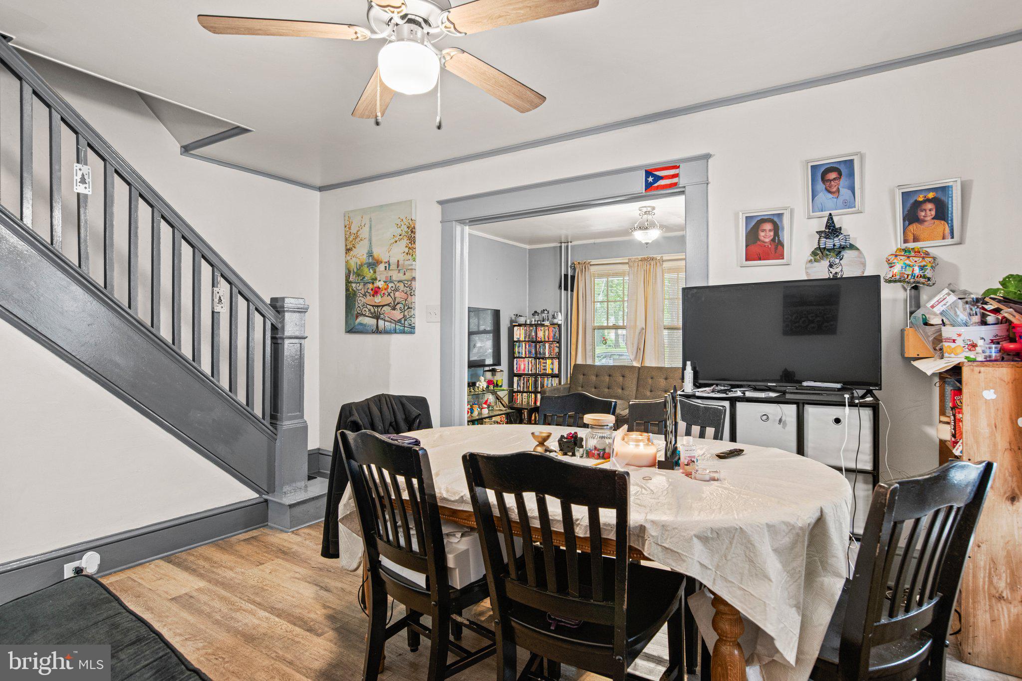 1024 Edison Street York, PA 17403 - Photo 9 of 30 a view of a dining room with furniture and a livingroom