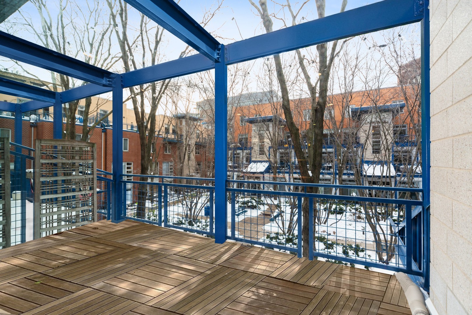 26 North May Street, Unit 322 Chicago, IL 60607 - Photo 12 of 31 a view of a balcony