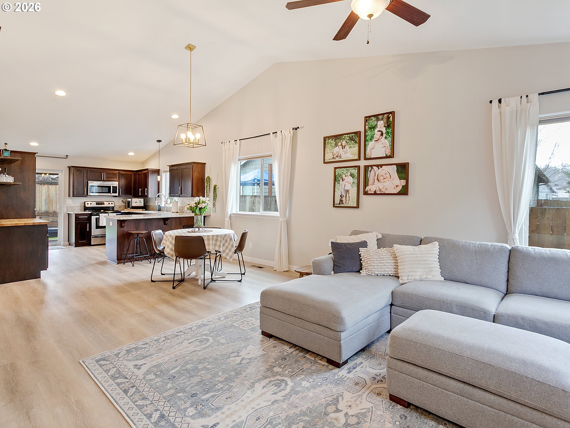 1722 Elk River Street Northwest Salem, OR 97304 - Photo 7 of 37 Living Room/Dining Room