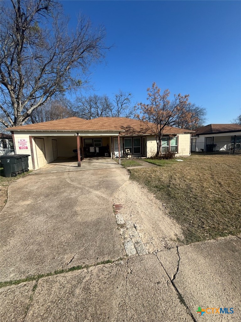 1206 Middleton Street Killeen, TX 76541 - Photo 1 of 6 a view of a house with a yard