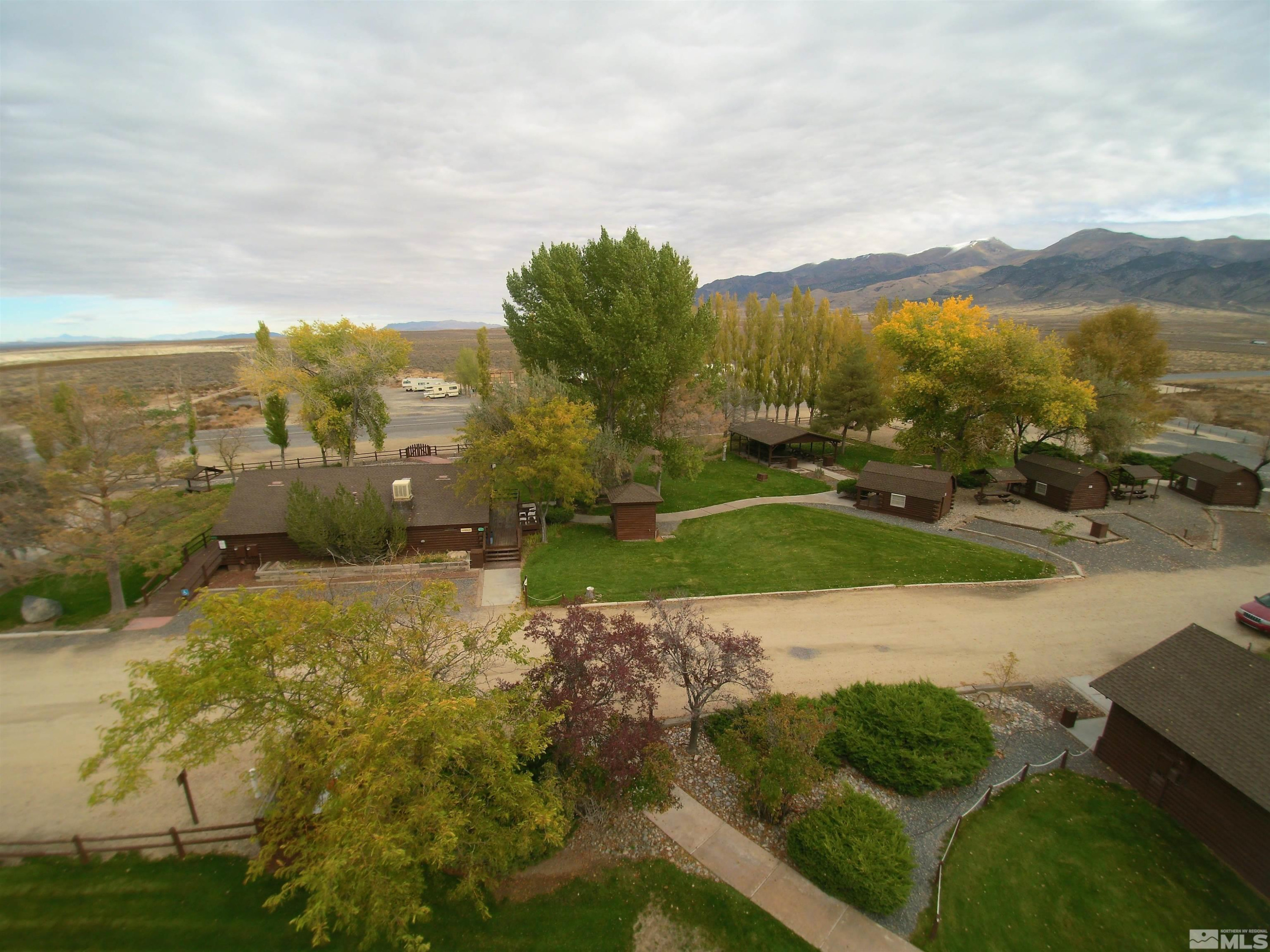 11555 Brooks Canyon Road Lovelock, NV 89419 - Photo 21 of 27 a view of a town with mountains in the background