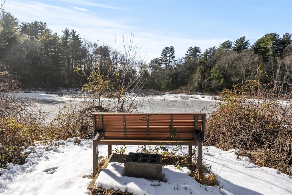 115 Kennedy Road Stoughton, MA 02072 - Photo 40 of 42 a view of a bench in a backyard