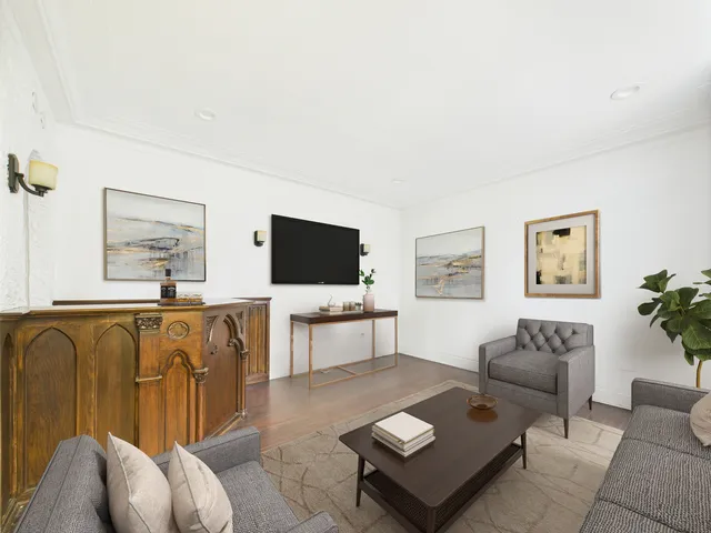 a bed room with a bed and a walk in closet