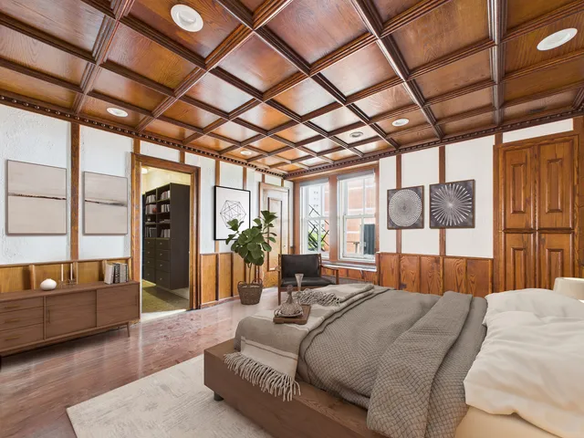 a view of livingroom with furniture and stairs