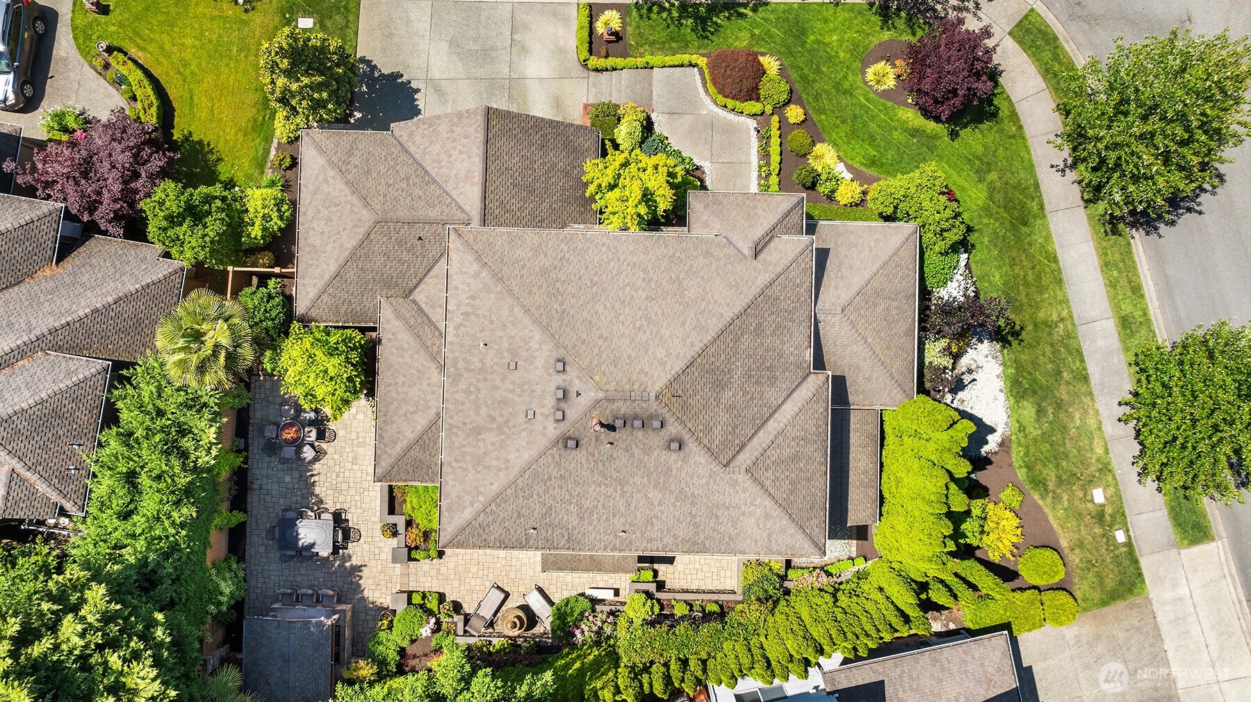21505 30th Avenue Southeast Bothell, WA 98021 - Photo 35 of 40 an aerial view of residential house with outdoor space