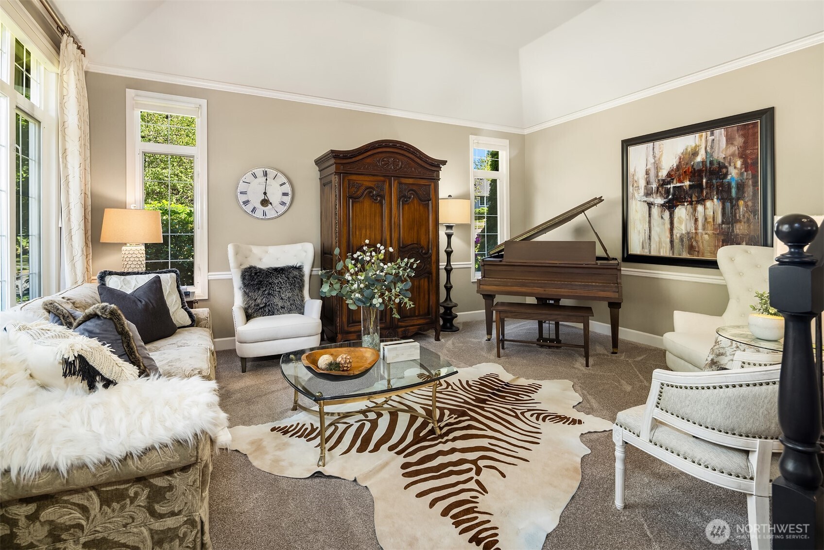 21505 30th Avenue Southeast Bothell, WA 98021 - Photo 5 of 40 a living room with furniture and a potted plant