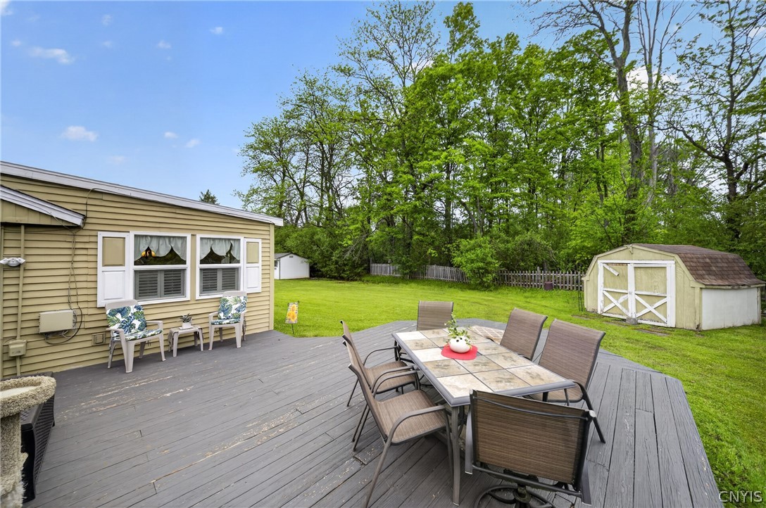 7856 Orion Path Clay, NY 13090 - Photo 20 of 24 Entertaining size deck