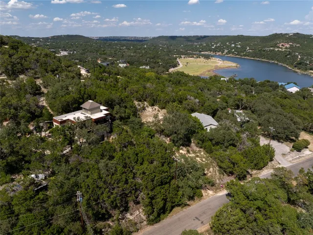 a view of lake and city