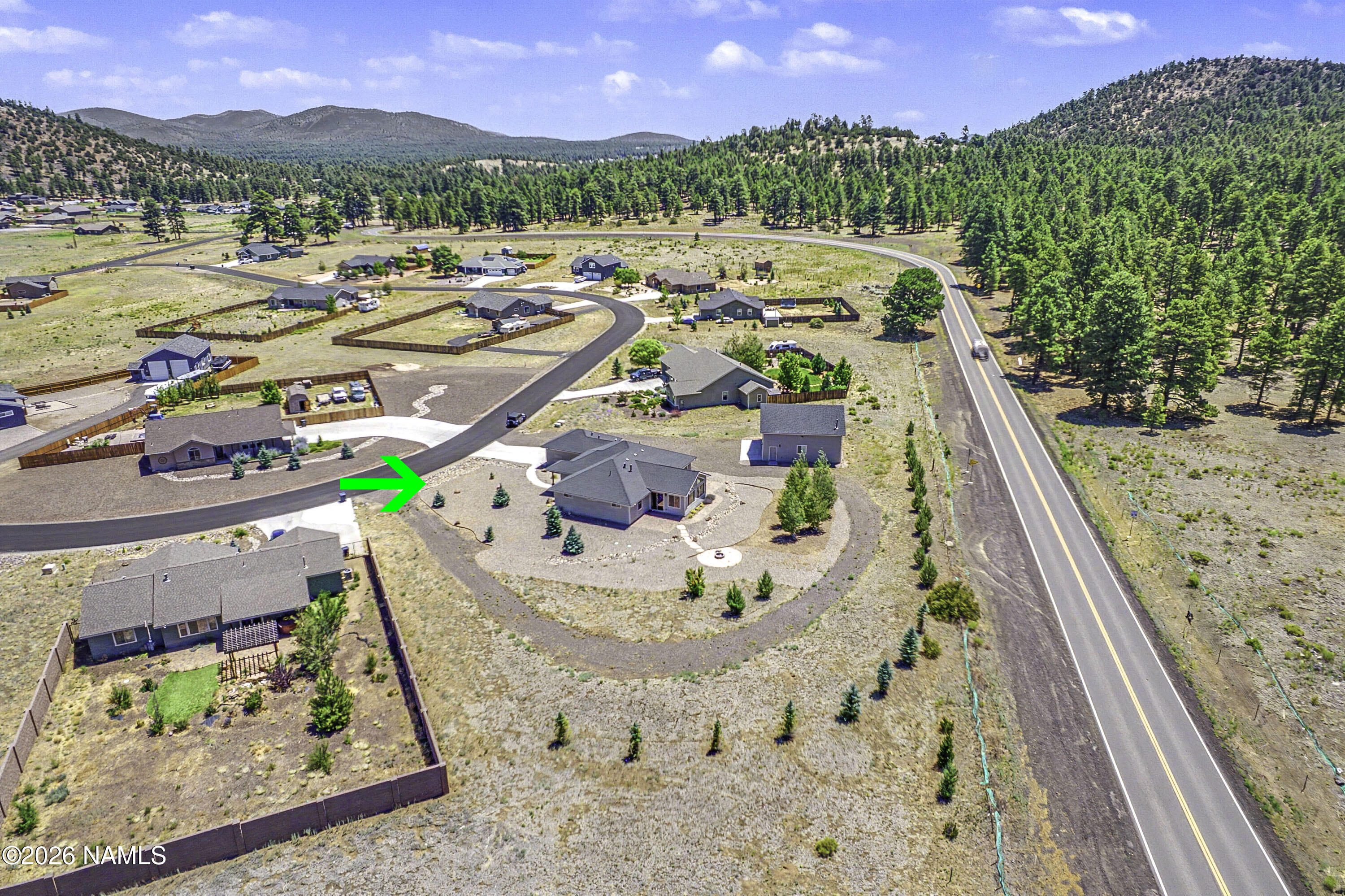 10290 Lundin Road Flagstaff, AZ 86004 - Photo 51 of 58 Ariel View