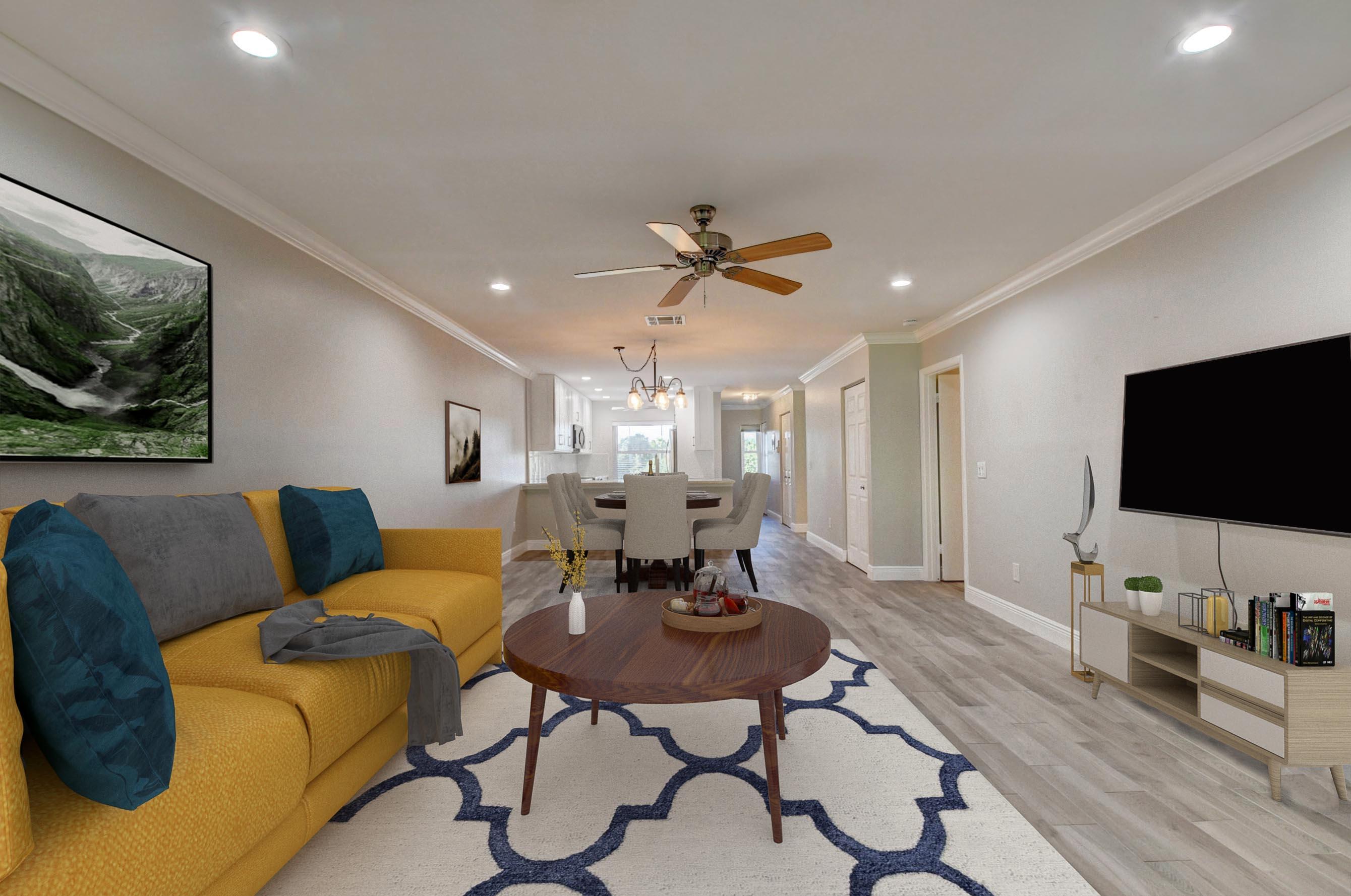 21848 Arriba Real, Unit 7D Boca Raton, FL 33433 - Photo 16 of 44 Staged Living Room