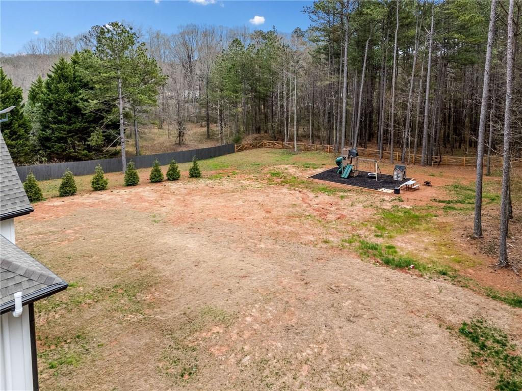 8215 Highway 81 Bethlehem, GA 30620 - Photo 43 of 60 a view of a backyard with palm trees