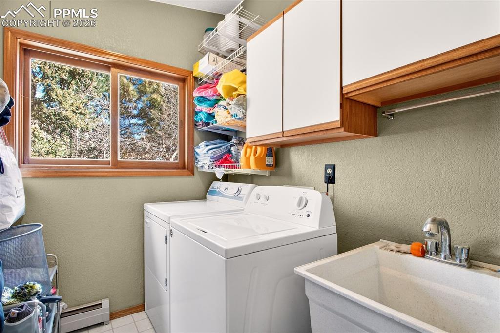 1445 Sutherland Creek Road Manitou Springs, CO 80829 - Photo 21 of 43 a utility room with dryer and washer
