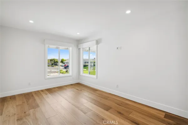 an empty room with window