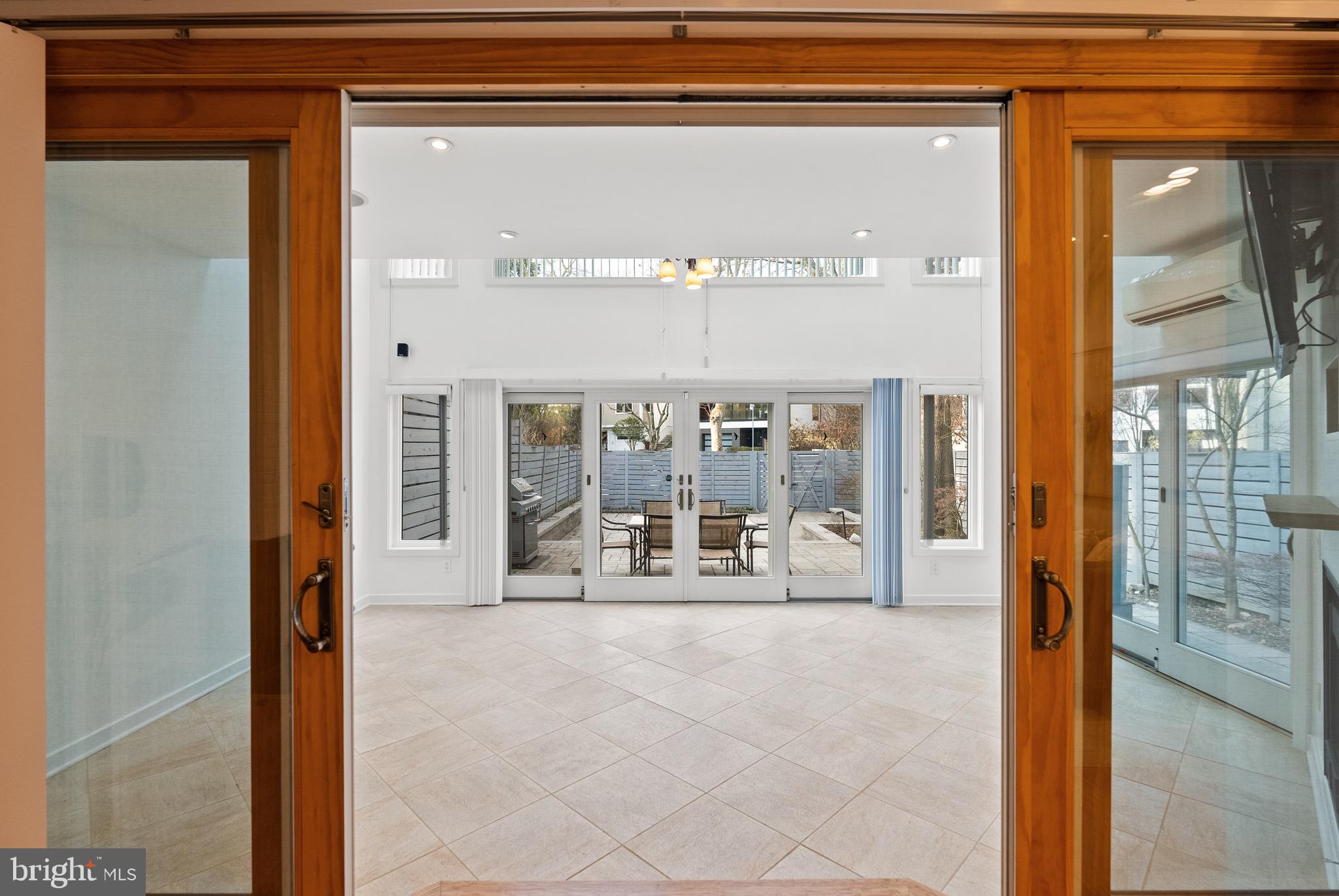 4854 Reservoir Road Northwest Washington, DC 20007 - Photo 18 of 53 Can separate the two spaces if you choose!