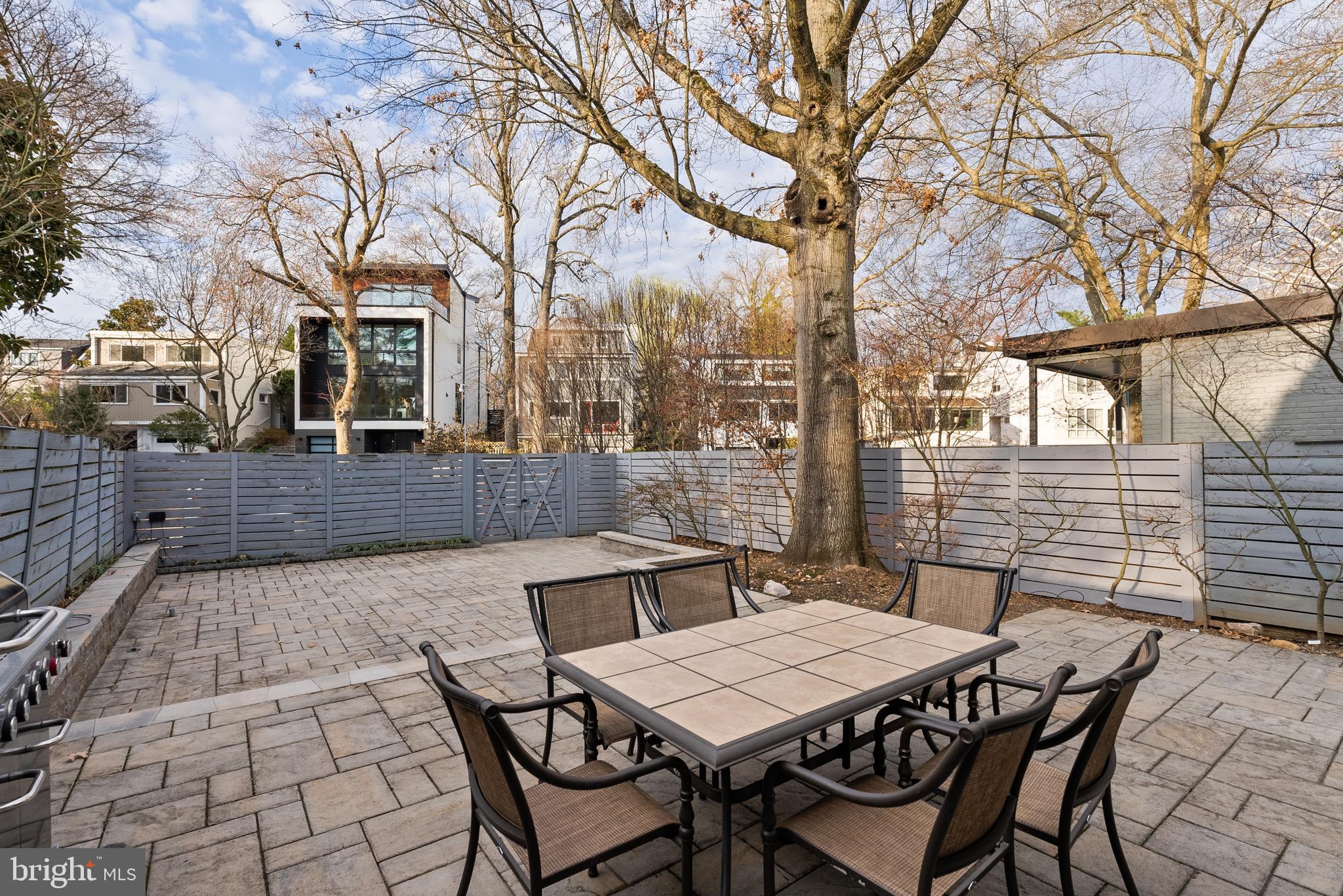 4854 Reservoir Road Northwest Washington, DC 20007 - Photo 25 of 53 Outdoor eating area