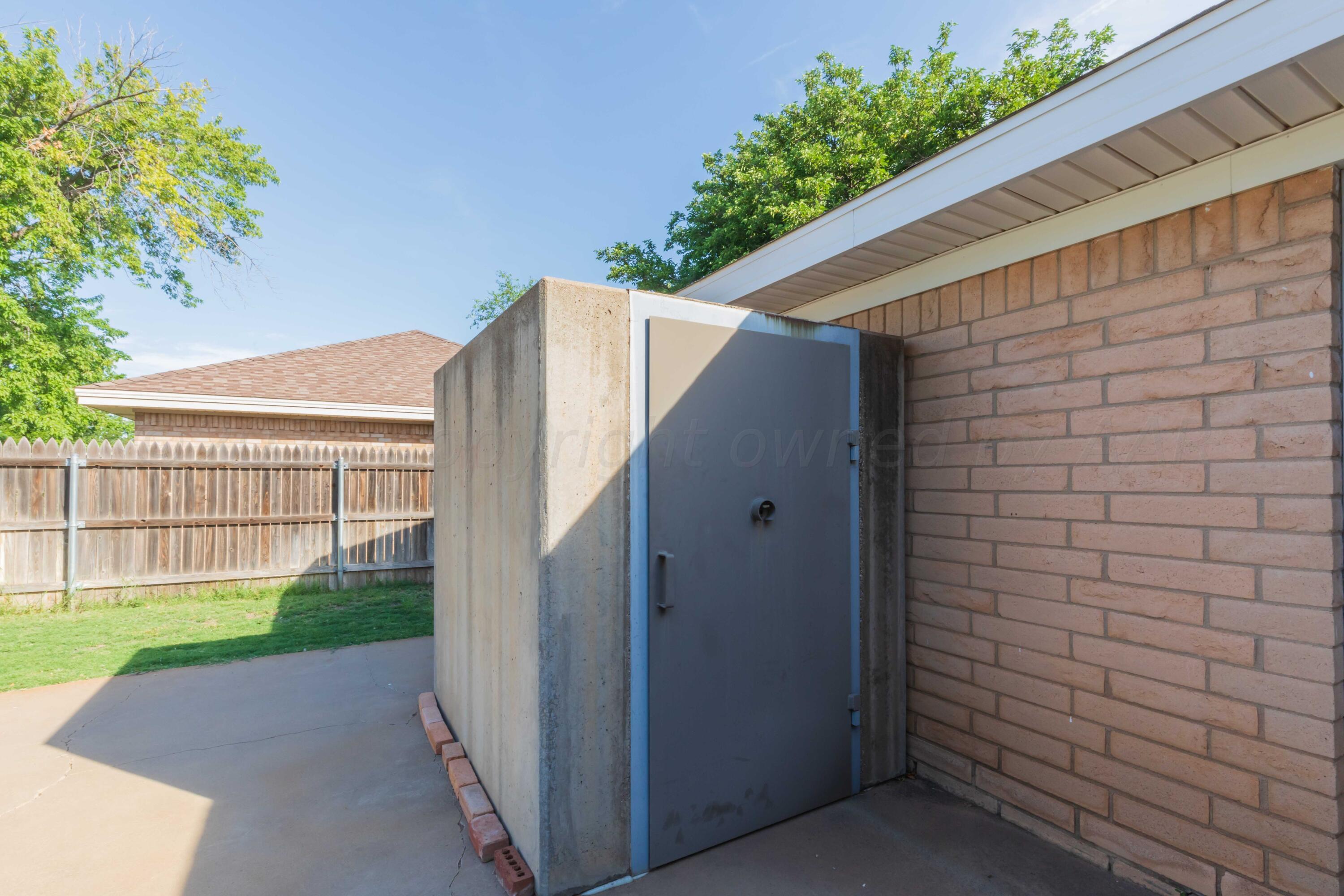 2819 Armand Street Amarillo, TX 79110 - Photo 38 of 42 STORM SHELTER VIEW 1