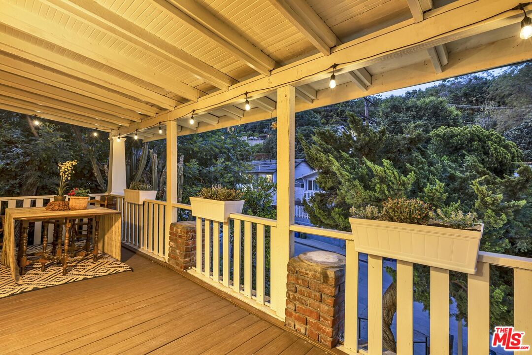 313 Museum Drive Los Angeles, CA 90065 - Photo 41 of 43 a view of a porch with wooden floor