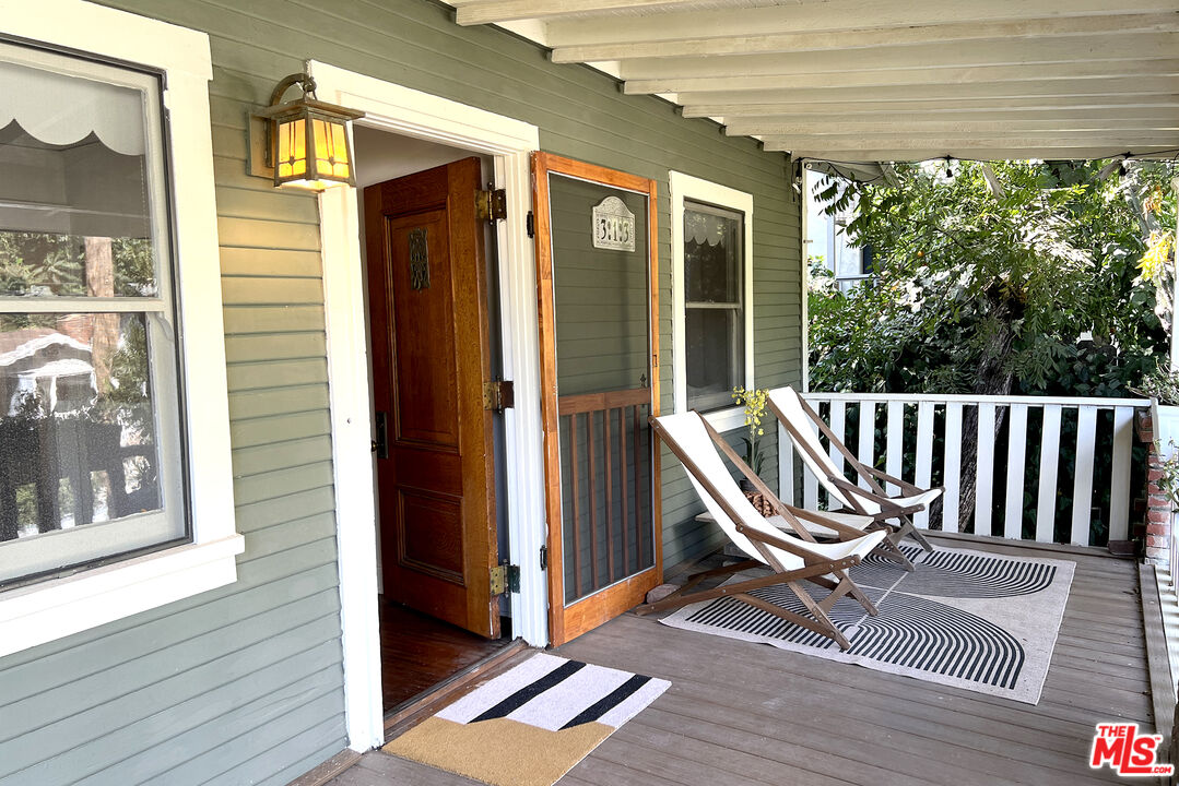 313 Museum Drive Los Angeles, CA 90065 - Photo 10 of 43 a view of outdoor space with deck and furniture
