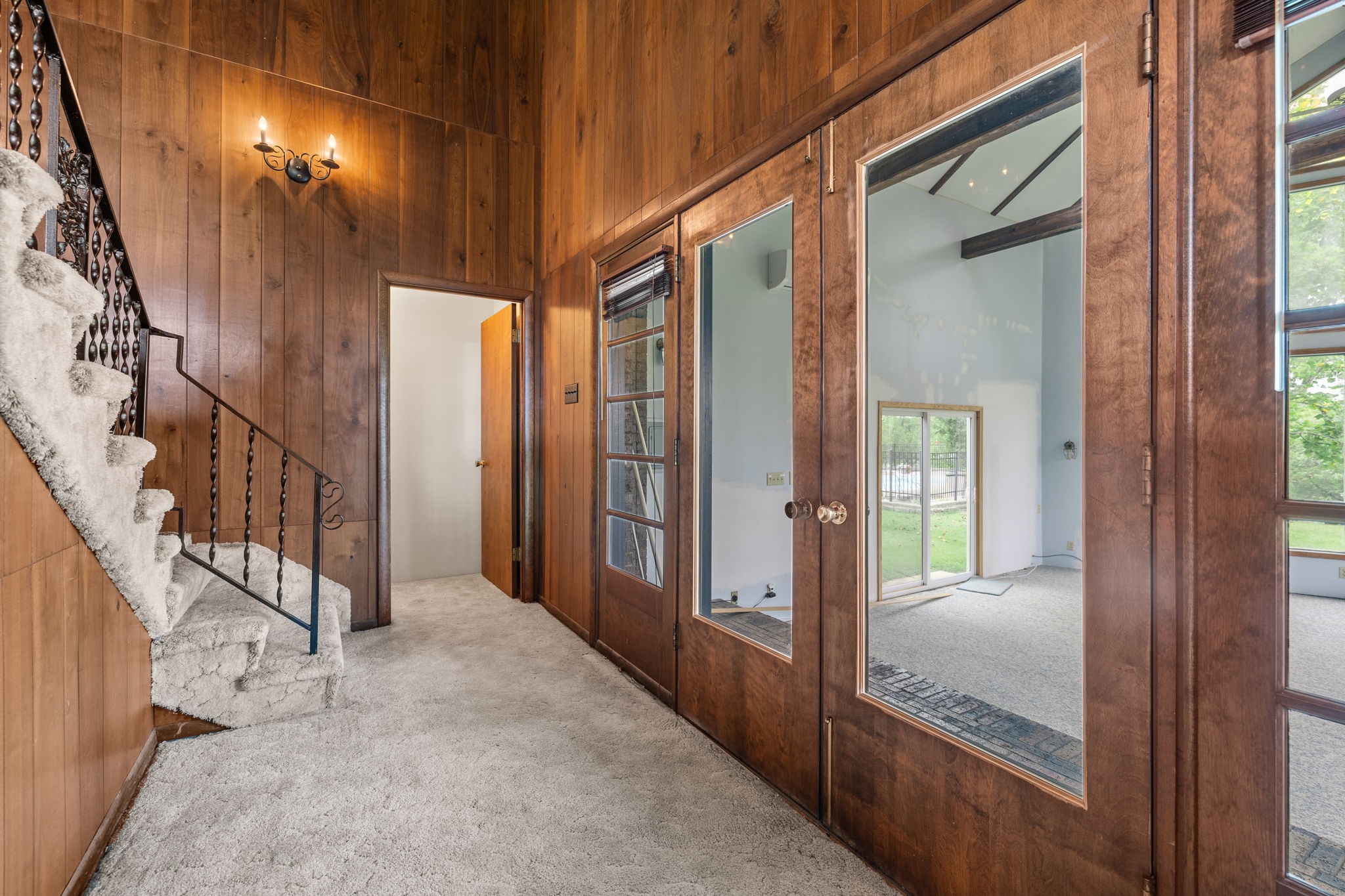 3443 Mann Road Lebanon, TN 37087 - Photo 35 of 55 a view of a hallway with wooden floor and stairs