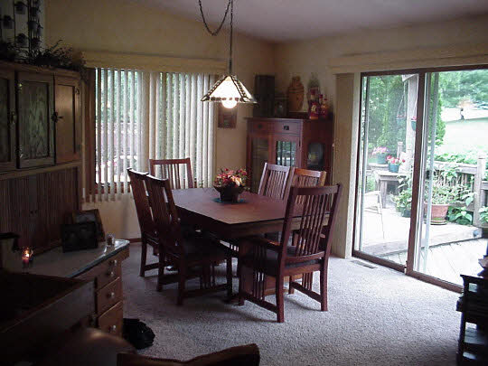 4428 Montclair Road Roscoe, IL 61073 - Photo 4 of 6 a view of a dining room with furniture window and outside view