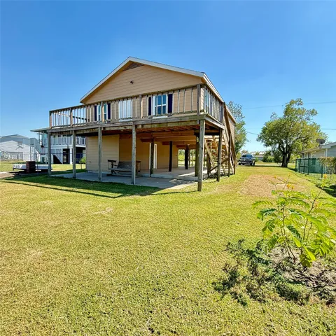 a front view of a house with swimming pool