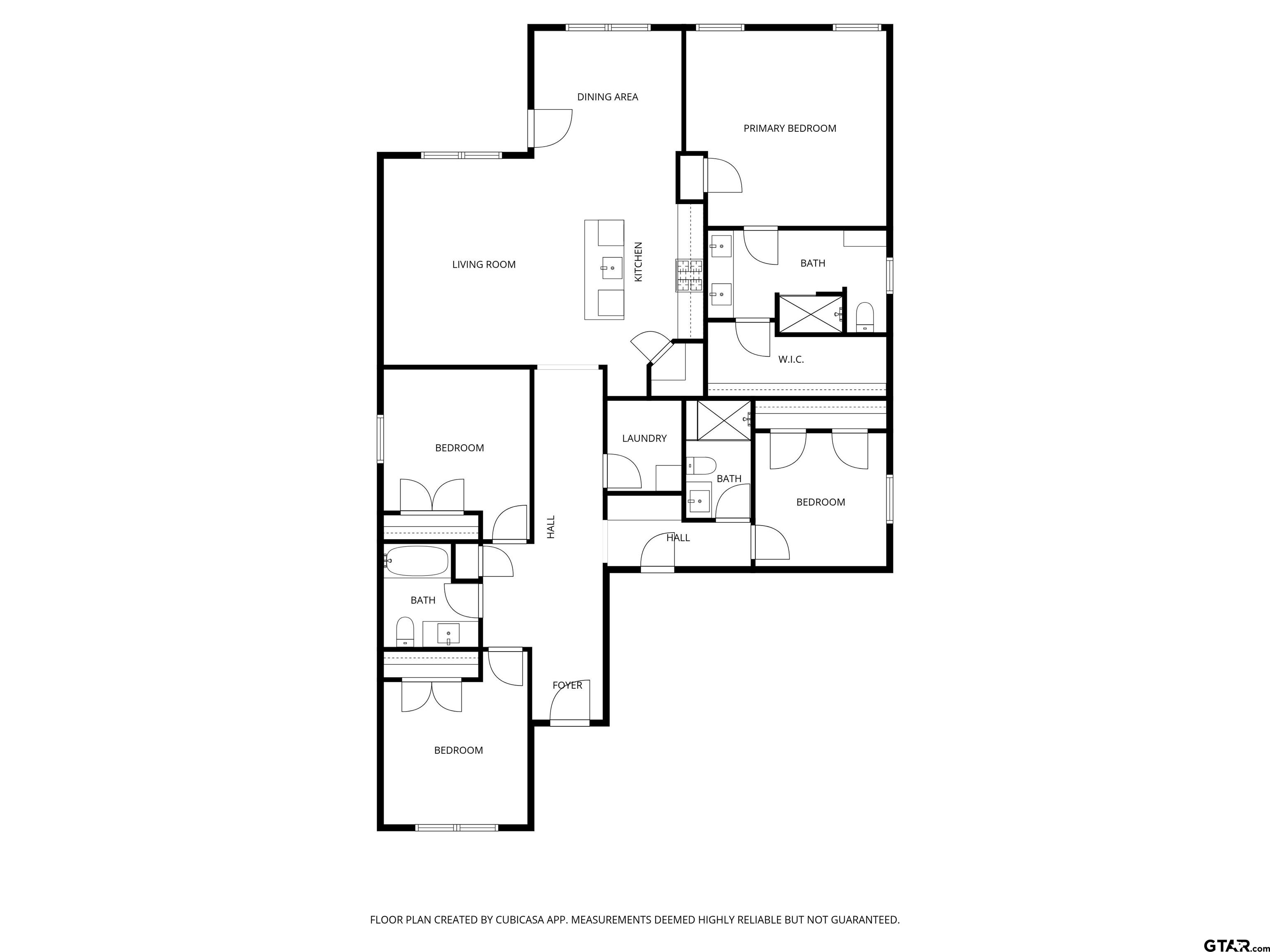 3049 Guinn Farms Road Tyler, TX 75707 - Photo 4 of 43 a picture of a room with a white wall and a white wall