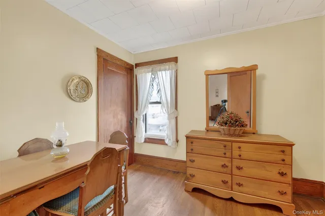 a living room with furniture and window