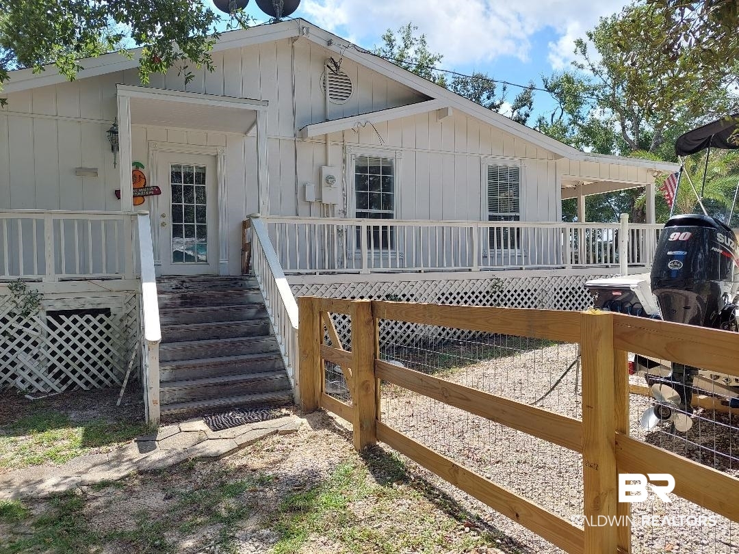 5424 Greentree Road Orange Beach, AL 36561 - Photo 33 of 33 Side view of Home and Porch