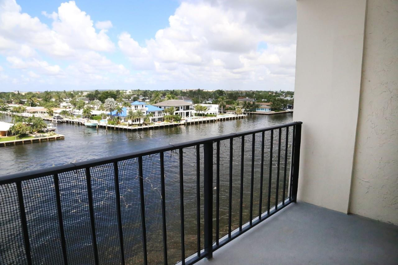 521 North Riverside Drive, Unit 602 Pompano Beach, FL 33062 - Photo 28 of 29 Balcony View