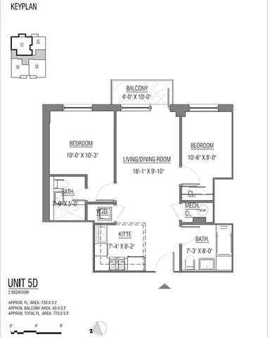 $876,000 | 643 5th Avenue, Unit 5D | Greenwood Heights