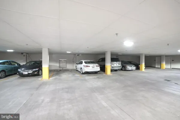 a view of parking area
