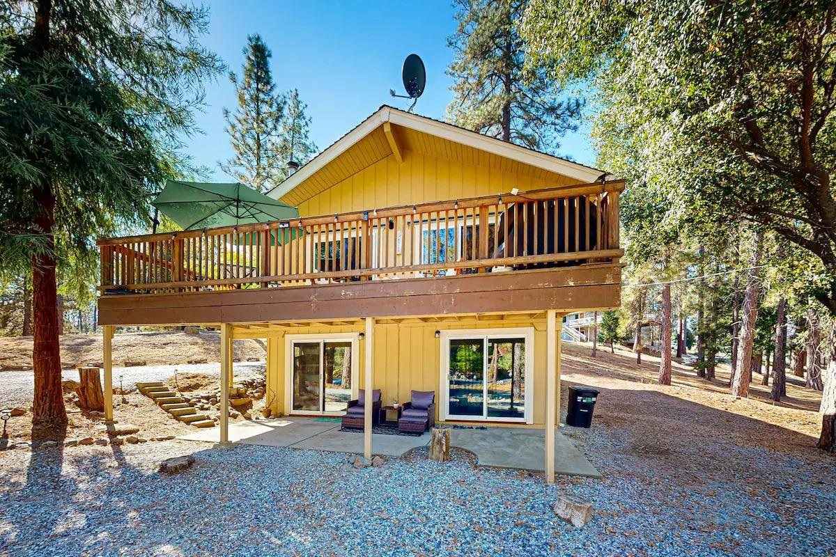 19385 Ferretti Road Groveland, CA 95321 - Photo 1 of 47 Rear view of property featuring a patio and a wooden deck