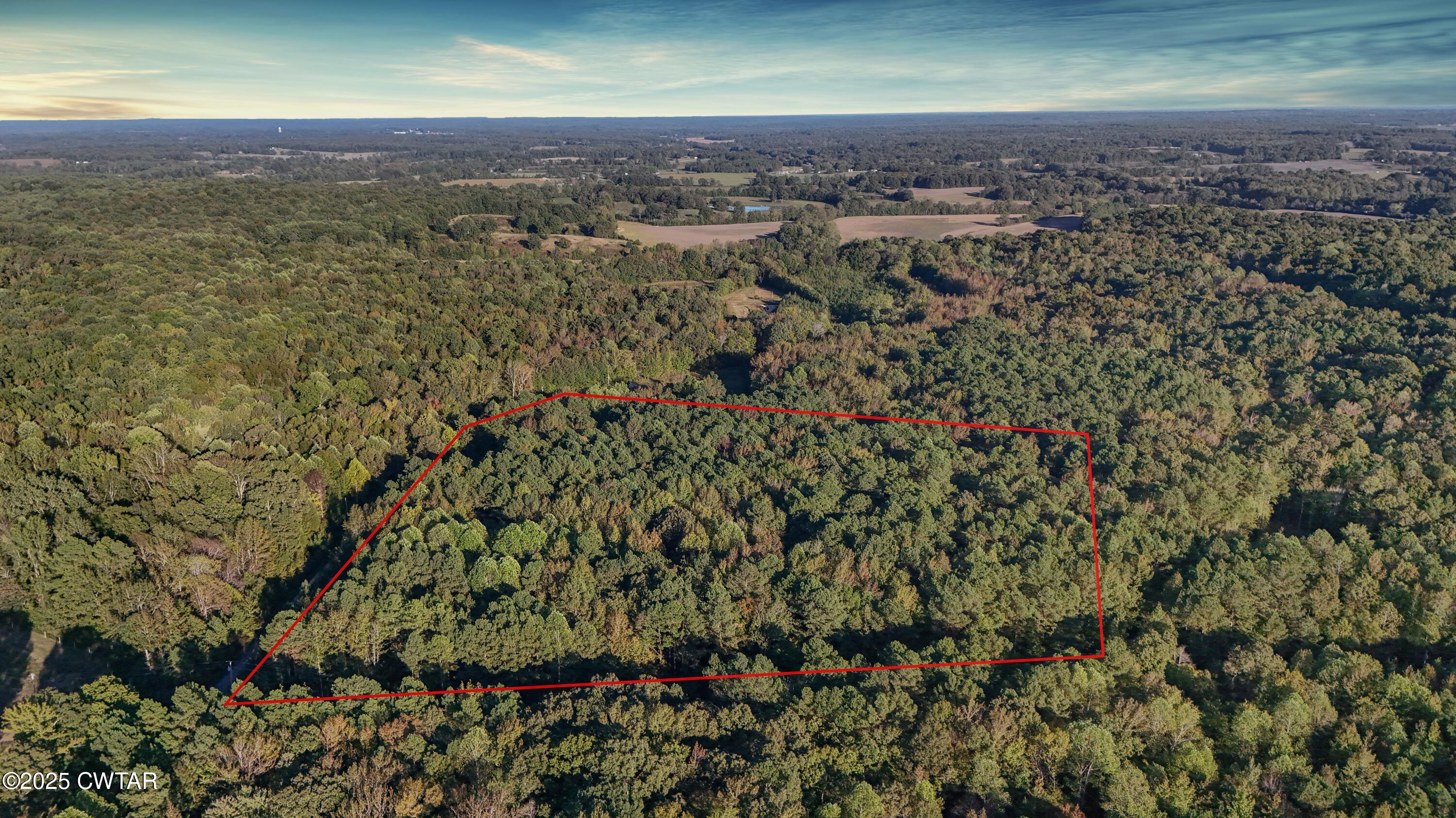 1 Falcon View Road Cedar Grove, TN 38321 - Photo 4 of 9 an aerial view of a house with a yard
