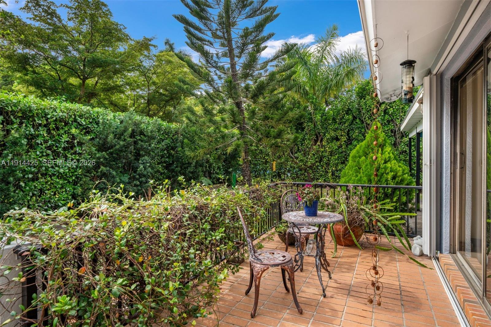 10645 Southwest 89th Court Miami, FL 33176 - Photo 11 of 35 Patio with access from kitchen