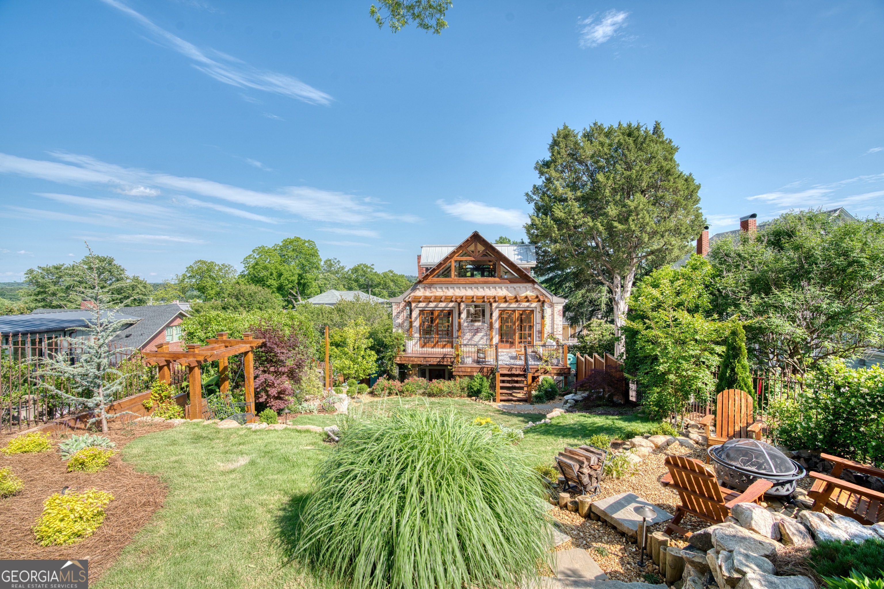 407 East 3rd Street Rome, GA 30161 - Photo 61 of 78 a view of a house with a big yard plants and large trees