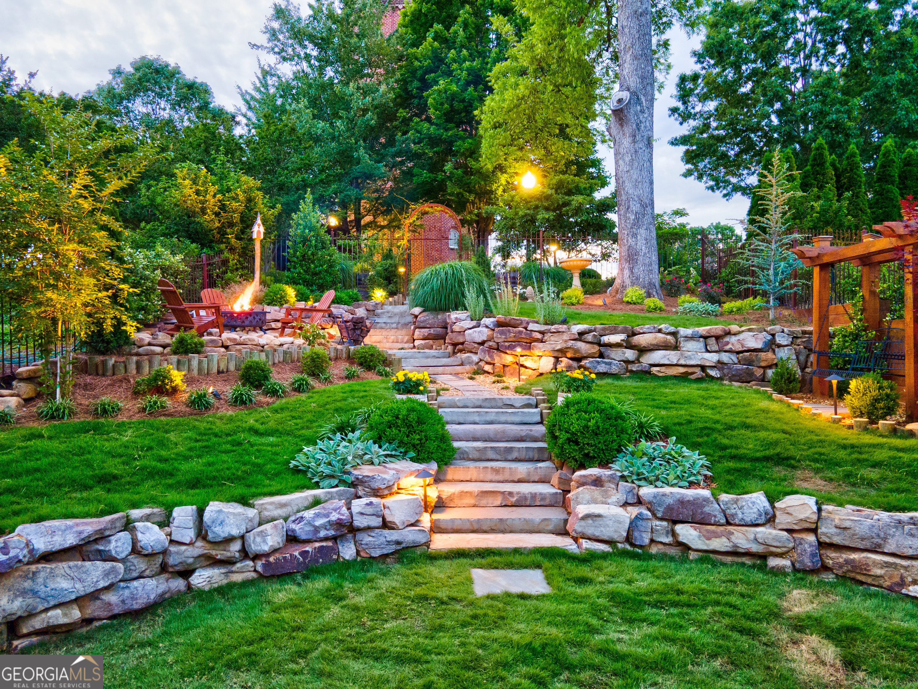 407 East 3rd Street Rome, GA 30161 - Photo 64 of 78 a view of yard with seating area and green space