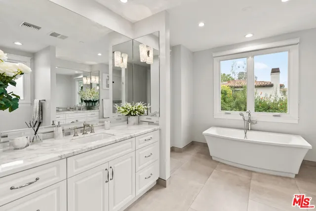 a view of a bench in front of a door