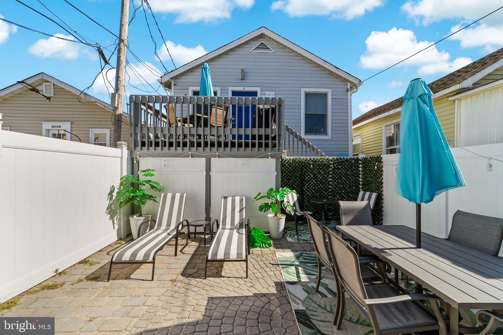 140 North Ocean Avenue Point Pleasant Beach, NJ 08742 - Photo 17 of 49 a view of a house with backyard and sitting area